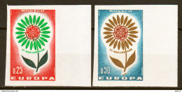 Monaco 1964 Unif.652/53 ND  **/MNH VF - Nuevos