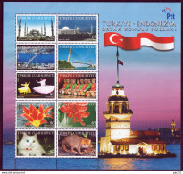 Turchia 2008 Unif.BF70 **/MNH VF - Blocks & Kleinbögen