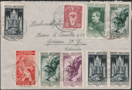 Lotto 426 23/6/1936 - Lettera Diretta In Svizzera, Affrancata Per L. 1,25, Esposizione Mondiale Stampa Cattolica 25 C. + - Storia Postale