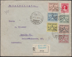 Lotto 427 12/3/1931 - Raccomandata Diretta In Germania, Affrancata Con Serie Conciliazione Per L. 2.75. AL Verso Annullo - Covers & Documents