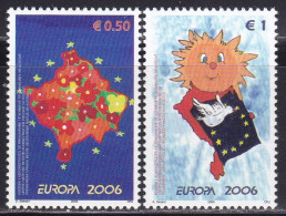 Kosovo 2006 Europa CEPT Integrations Flowers Birds UNMIK UN United Nations MNH - Neufs