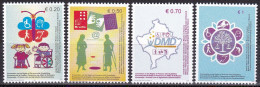 Kosovo 2007 Persons With Disabilities Diseases Health Medicine Braille Butterflies UNMIK UN United Nations MNH - Nuevos