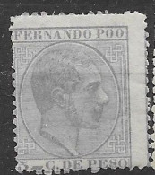 Fernando Po 1882 Mh * 55 Euros - Fernando Poo