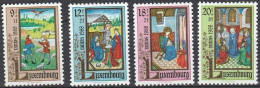 Luxembourg    .   Y&T     .    1160/1163     .    **      .      Neuf Avec Gomme Et SANS Charnière - Unused Stamps