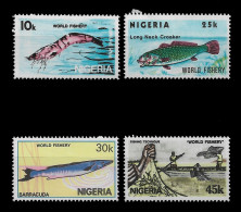 NIGERIA STAMP -  1983 World Fishery Resources - SET MNH (NP#02) - Nigeria (1961-...)