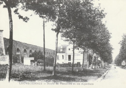 LOUVECIENNES - Route De Versailles Et Les Aqueducs.  REPRO -  Pas Courante Format CPM - Louveciennes