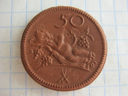 Munsterberg 50 Pfennig ( 1921 ) - Altri & Non Classificati