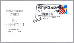 Puesta En Servicio Del Submarino Nuclear USS CONNECTICUT (SSN-22) - Commissioning Station. Groton CT 1998 - Submarines