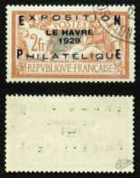 N° 257A EXPO LE HAVRE TB Oblit Cote 900€ Signé Calves - Oblitérés