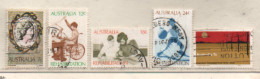 Australien 1972 MiNr.: 490; 495-498 Gestempelt Australia Used Scott: 518, 523-526   YT: 461, 466-469 Sg: 509, 514-517 - Used Stamps