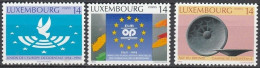 Luxembourg    .   Y&T     .    1296/1298    .    **      .      Neuf Avec Gomme Et SANS Charnière - Unused Stamps