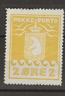 1915 MNG Greenland Mi 5 A - Ongebruikt