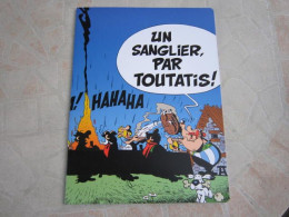 ASTERIX CAHIER ASTERIX CLAIREFONTAINE 24/32 CLAIREFONTAINE UN SANGLIER PAR TOUTATIS - Astérix