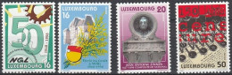 Luxembourg    .   Y&T     .    1390/1393       .    **      .      Neuf Avec Gomme Et SANS Charnière - Unused Stamps