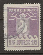 1915 USED Greenland Mi 8A - Oblitérés