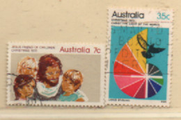 Australien 1972 MiNr.:511; 512 Weihnachten Gestempelt Australia Christmas Used Scott: 539, 540 YT: 484; 485 Sg: 530; 531 - Used Stamps