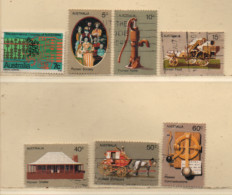 Australien 1972 MiNr.: 503-509 Gestempelt Australia Used Scott: 533-537 YT: 478-482 Sg: 524-528 - Used Stamps