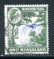 RHODESIE ET NYASALAND- Y&T N°25- Oblitéré - Rhodesië & Nyasaland (1954-1963)