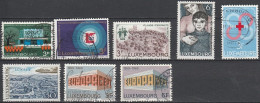 Luxembourg    .   Y&T     .    8 Timbres     .    O     .      Oblitéré - Usados