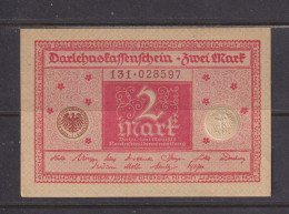 GERMANY - 1920 2 Marks AUNC/XF Banknote As Scans - 2 Mark