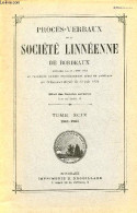 Procès-verbaux De La Société Linnéenne De Bordeaux - Tome XCIX 1961-1962 - Découvertes Archéologiques En Pays Fali Du No - Aquitaine