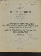 Le Revêtement Permo-triasique Du Jarra Et De L'arradoy En Pays De Cize (Pyrénées Occidentales Françaises) Analyse Struct - Aquitaine