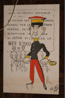 1904 CPA Ak Guerre Russe Japon Port Arthur General OKU Illustrateur Humour - Altre Guerre