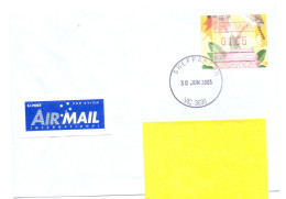 Australia Australie Farewell Frama ATM 2023 On Letter From Shepparton To Belgium - Viñetas De Franqueo [ATM]