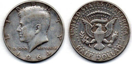 MA 26906 / USA 1/2 Dollar 1964 TTB+ - 1964-…: Kennedy