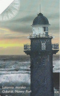 Poland, 0911, Lighthouses, Gdansk Nowy Port, Only 10.000 Issued , 2 Scans - Pologne