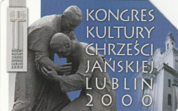 Poland, 0935, Christian Culture Congress- Lublin 2000, 2 Scans - Pologne