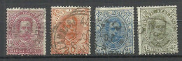 ITALY Italia 1893 Michel 67 - 70 O - Oblitérés