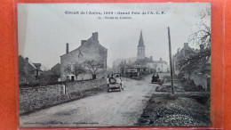 CPA.(49) Circuit De L'Anjou,1909.Grand Prix De L'A.C.F. Entrée De Louroux. Cachet Pub  (2A.n°36) - Le Louroux Beconnais