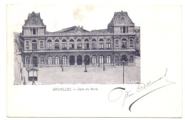 CP Bruxelles Gare Du Nord Circulée Vers Bruges En 1905 - Cercanías, Ferrocarril