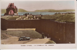 La Citadelle Et Chateau Frontenac Québec Canada Vintage Fortification Fleuve Vers L'est Voiture Guérite Fractionnaire 2 - Québec - La Citadelle