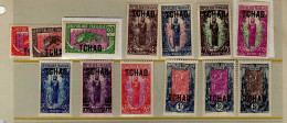 Togo - (1922)  -  - Timbres Surcharges  TCHAD  -    Neufs* - MH  - - Ongebruikt