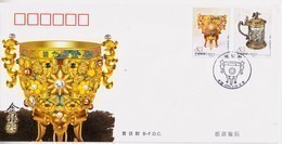 China 2006-18 Gold And  Silver Ware Joint Poland Stamps B.FDC - 2000-2009