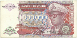 Zaïre - 1.000.000 Zaïres - 31.07.1992 - Pick 44 - Sign. 8 - Prefix MA , Sufix E - Mobutu . 1000000 - Zaire
