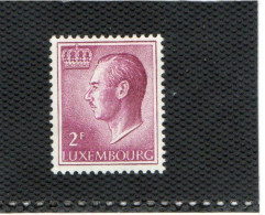 LUXEMBOURG    1965-66  Y.T. N° 660  à  667  Incomplet  NEUF*  Charnière Fine  664 - 1965-91 Jean