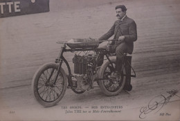 (Cyclisme) Les Sports Nos Entraineurs (Motorbike) Jules The 1905 - Cycling