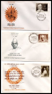 Mc..   FDC India 1969  (lot De 3) - FDC