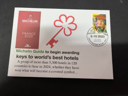 8-10-2023 (3 U 37A) France Michelin Guide To Begin Awarding KEYS To The World's Best Hotel In 2024 - Hotel- & Gaststättengewerbe
