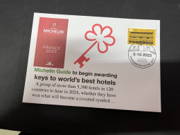 8-10-2023 (3 U 37A) France Michelin Guide To Begin Awarding KEYS To The World's Best Hotel In 2024 - Hôtellerie - Horeca