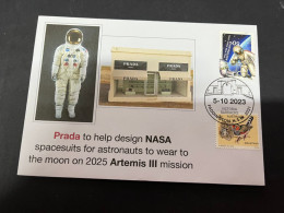 7-10-2023 (3 U 37A) PRADA To Help Design Spacesuits To Wear For Astraunauts For 2025 ARTMIS III Mission - Oceania