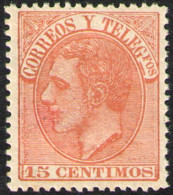 España Nº 210. Año 1882 - Unused Stamps