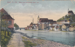 D5883) STEYR - OÖ - Blick Vom Ennsdorfer Quai Aus - 1914 - Steyr