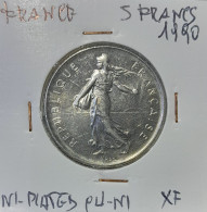 FRANCE - 5 FRANCS 1990- XF - 5 Francs