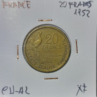 FRANCE - 20 FRANCS 1952 - XF - 20 Francs