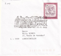 Oesterreich - Beleg Mit Sonderstempel "Christkindl 1993" (9.041) - Franking Machines (EMA)