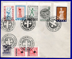1950. GREECE 4th. AUGUST 1938 CANDIA,HERAKLION CRETE, ΗΡΑΚΛΕΙΟΝ ΚΡΗΤΗΣ POSTMARK, C.T.O. ON COVER - Covers & Documents